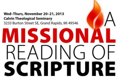 A Missional Reading of Scripture conference